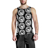 Yin Yang Koi Fish Men Tank Top