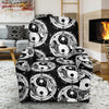 Yin Yang Koi Fish Recliner Slipcover-JORJUNE.COM