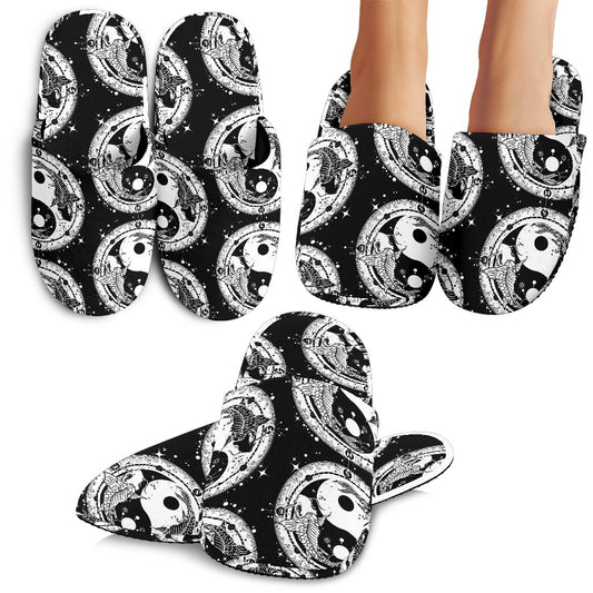 Yin Yang Koi Fish Slippers