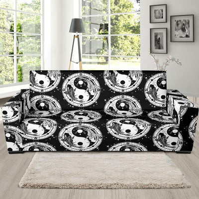 Yin Yang Koi Fish Sofa Slipcover-JORJUNE.COM