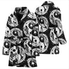 Yin Yang Koi Fish Women Bath Robe