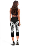 Yin Yang Koi Fish Women Capris