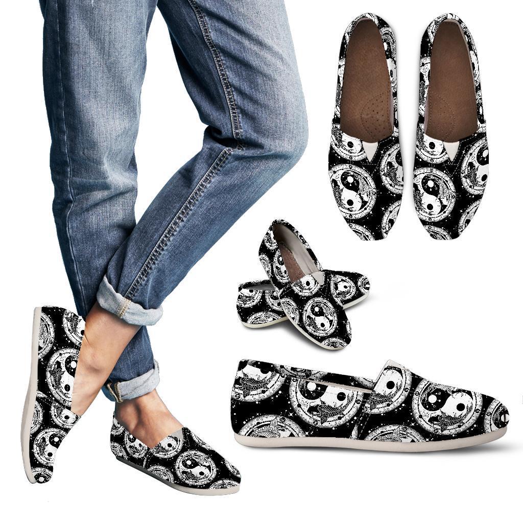 Yin Yang Koi Fish Women Casual Shoes-JorJune.com