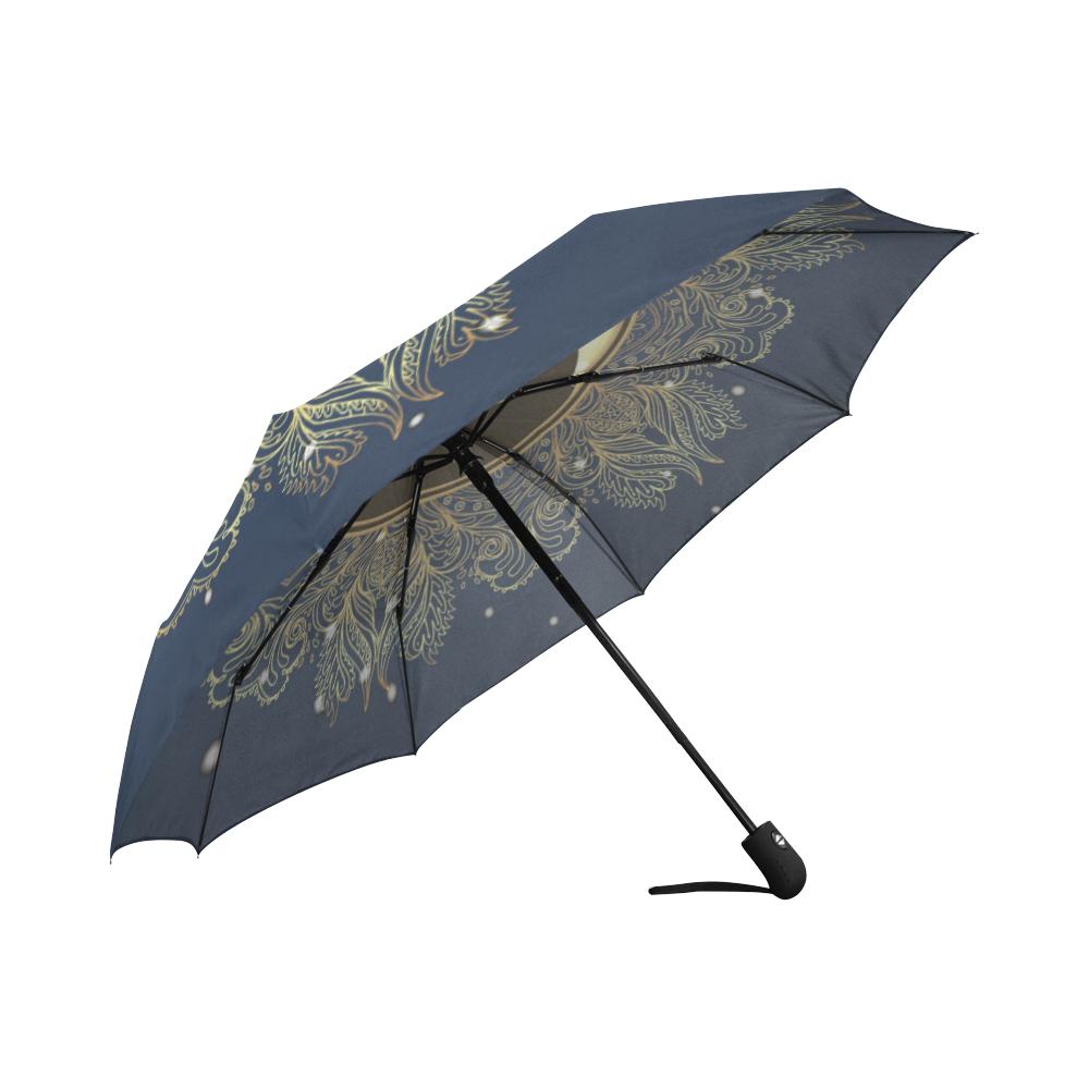 Yin Yang Mandala Automatic Foldable Umbrella
