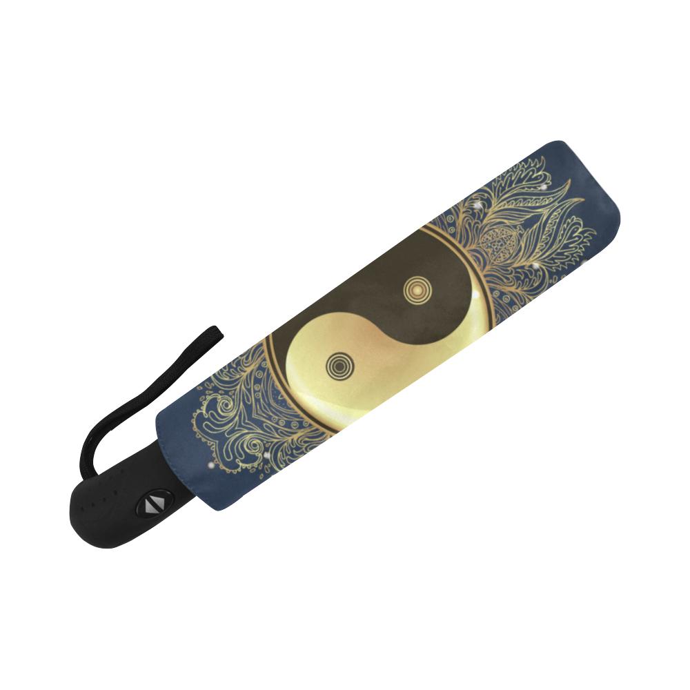Yin Yang Mandala Automatic Foldable Umbrella