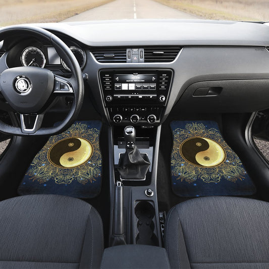 Yin Yang Mandala Car Floor Mats