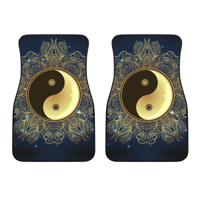 Yin Yang Mandala Car Floor Mats