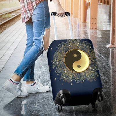 Yin Yang Mandala Luggage Cover Protector