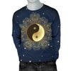 Yin Yang Mandala Men Crewneck Sweatshirt