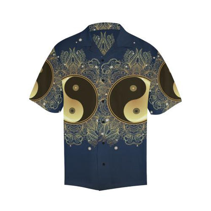 Yin Yang Mandala Men Hawaiian Shirt