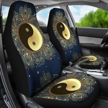 Yin Yang Mandala Universal Fit Car Seat Covers