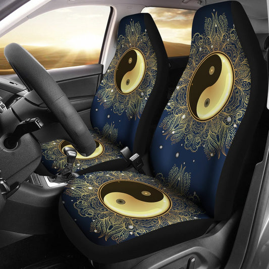 Yin Yang Mandala Universal Fit Car Seat Covers