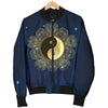 Yin Yang Mandala Women Casual Bomber Jacket