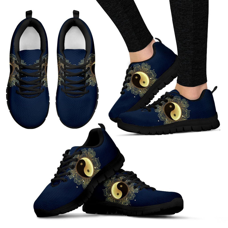 Yin Yang Mandala Women Sneakers