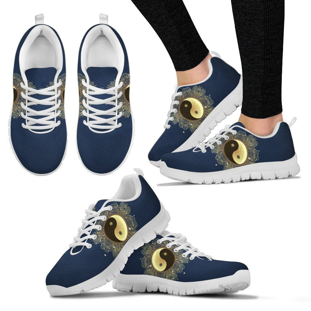 Yin Yang Mandala Women Sneakers