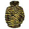 zebra Gold All Over Print Hoodie