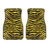 Zebra Gold Car Floor Mats