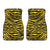 Zebra Gold Car Floor Mats