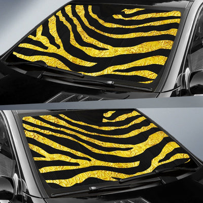 Zebra Gold Car Sun Shade-JorJune