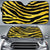 Zebra Gold Car Sun Shade-JorJune