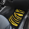 zebra Gold Front and Back Car Floor Mats