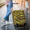 zebra Gold Luggage Cover Protector