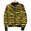 Zebra Gold Men Casual Bomber Jacket