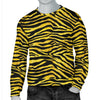 Zebra Gold Men Crewneck Sweatshirt