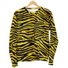 Zebra Gold Men Crewneck Sweatshirt