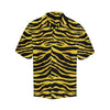 zebra Gold Men Hawaiian Shirt