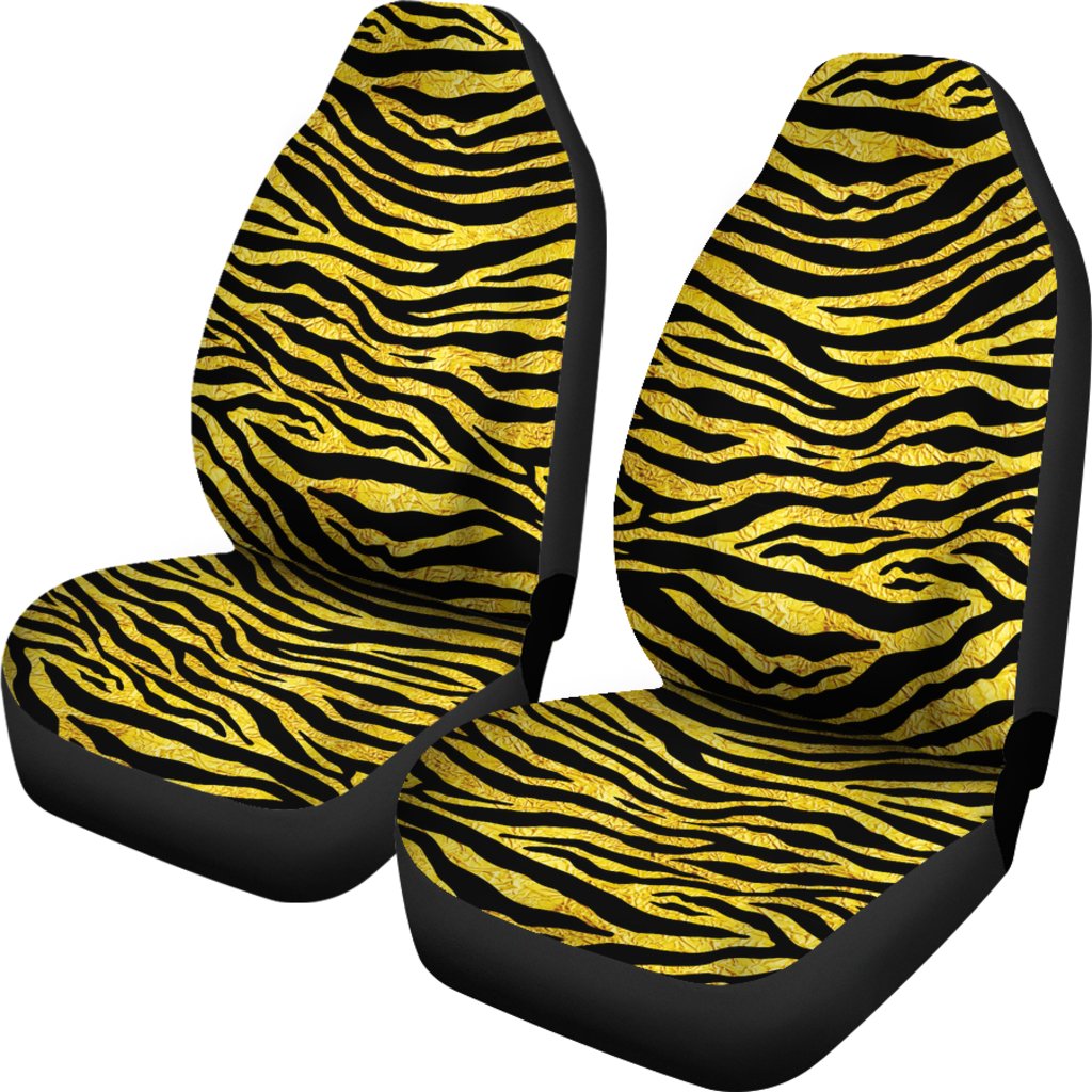 Zebra Gold Universal Fit Car Seat Covers