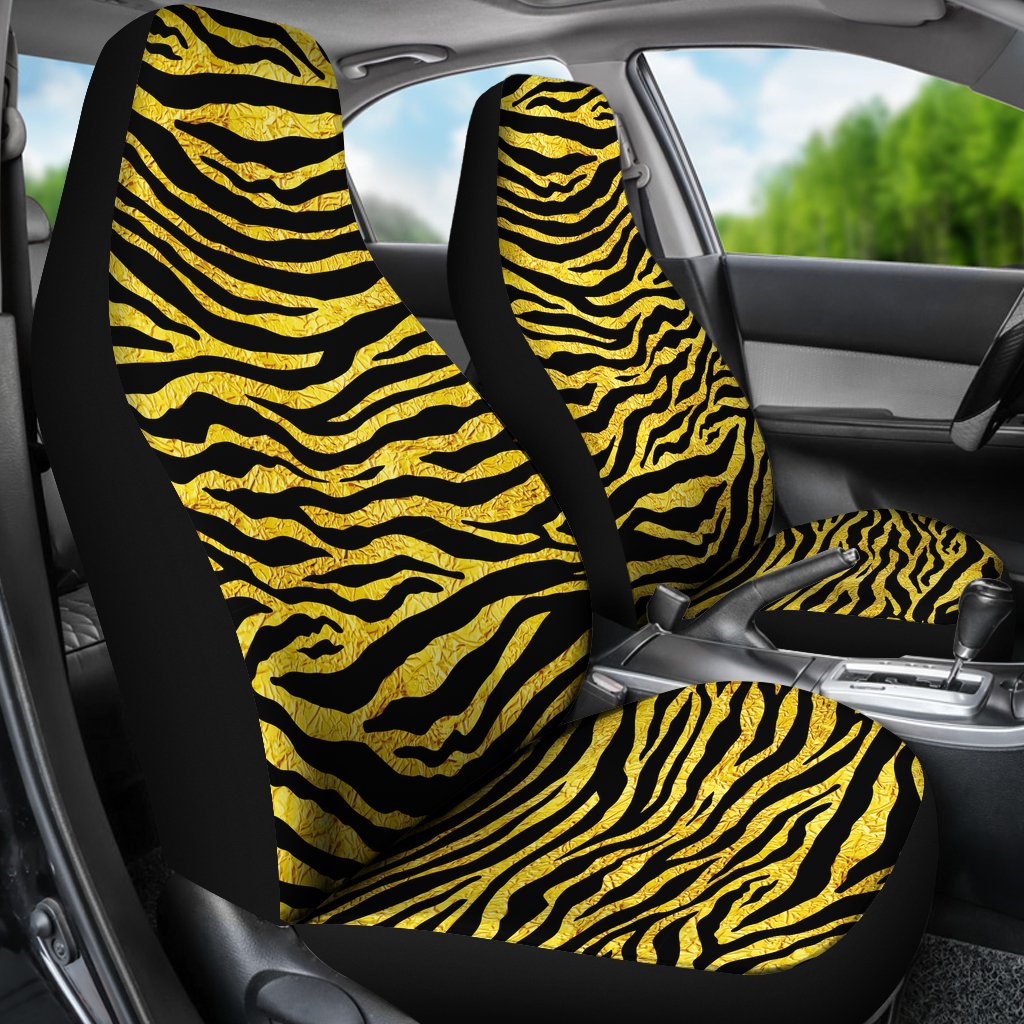 Zebra Gold Universal Fit Car Seat Covers