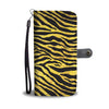 Zebra Gold Wallet Phone Case