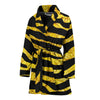 Zebra Gold Women Bath Robe