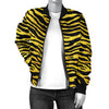 Zebra Gold Women Casual Bomber Jacket