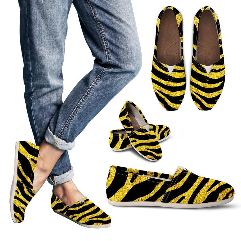 zebra Gold Women Casual Shoes-JorJune.com