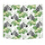 Zebra Tropical Leaves Wall Tapestry