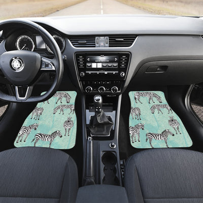Zebra Pattern Car Floor Mats