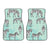 Zebra Pattern Car Floor Mats