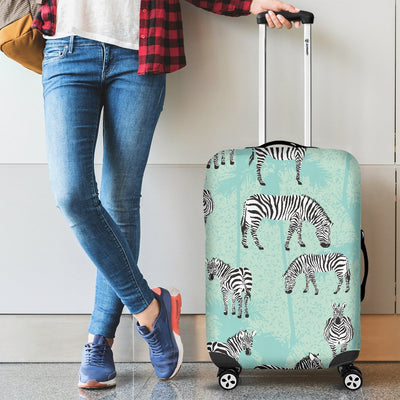 Zebra Pattern Luggage Cover Protector