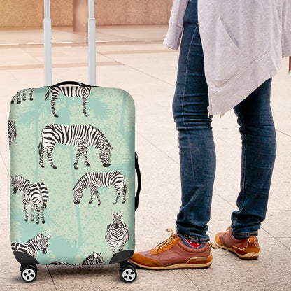 Zebra Pattern Luggage Cover Protector