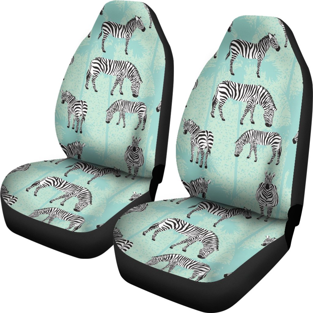 Zebra Pattern Universal Fit Car Seat Covers