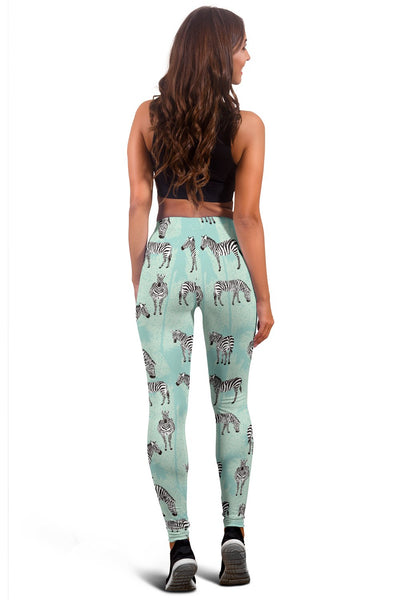 Zebra Pattern Women Leggings