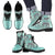 Zebra Pattern Women & Men Leather Boots