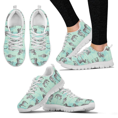 Zebra Pattern Women Sneakers