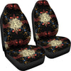 Zodiac Leo Pattern Design Print Universal Fit Car Seat Covers