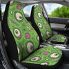 Zombie Eyes Design Pattern Print Universal Fit Car Seat Covers