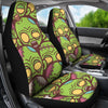 Zombie Head Design Pattern Print Universal Fit Car Seat Covers