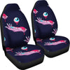 Zombie Pink Hand Design Pattern Print Universal Fit Car Seat Covers